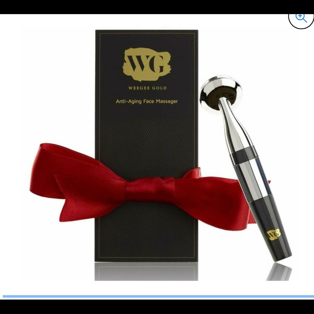 Weegee gold face massager